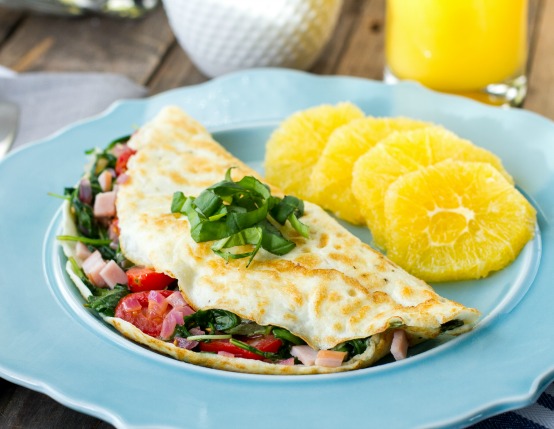 Carolyn’s Healthy Egg White Omelet
